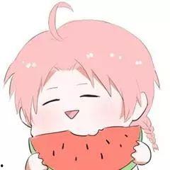 女生头像漫画吃瓜,漫画女生头像中的吃瓜瞬间